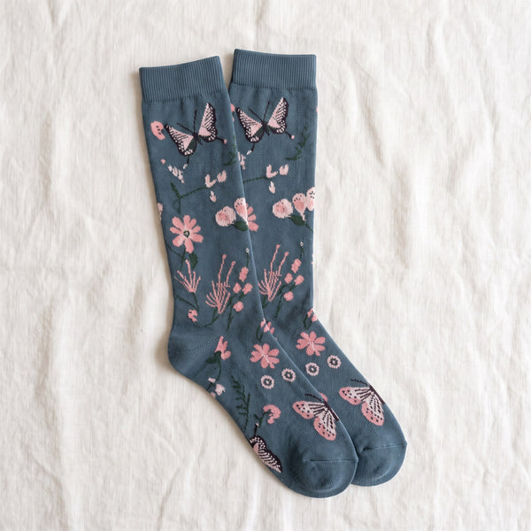 Solemate — Floral Navy