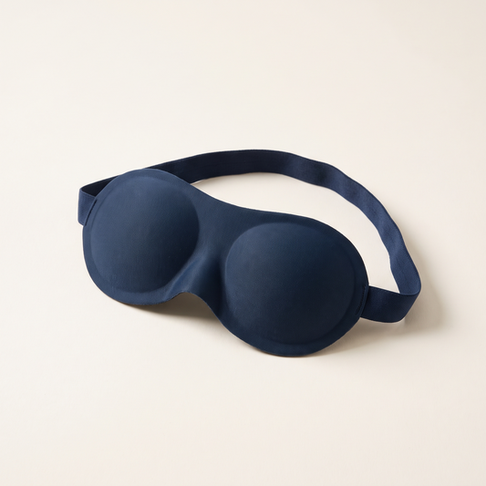 Contoured sleep mask