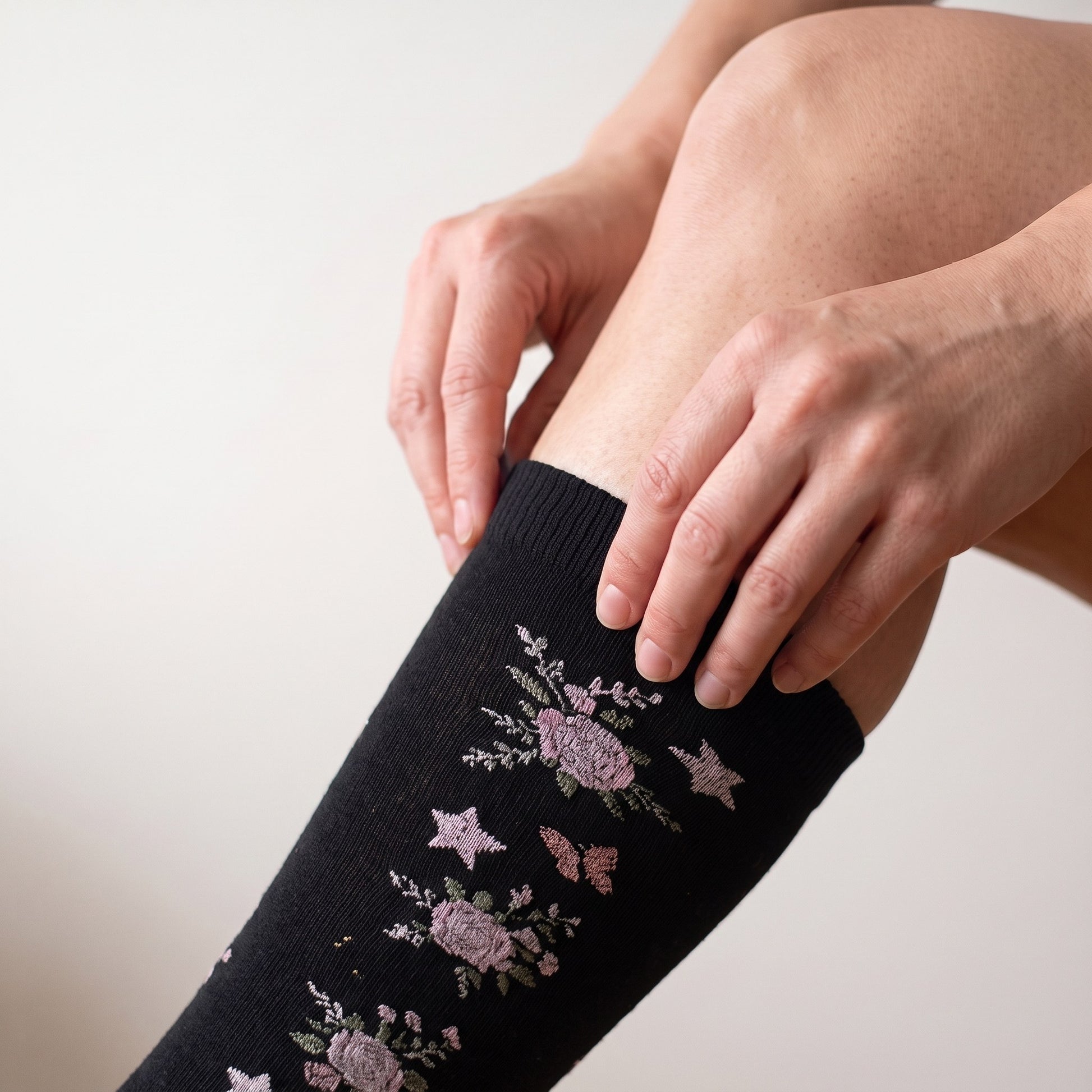 Floral Black