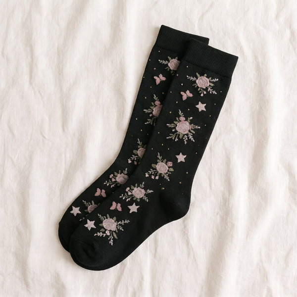 Solemate &mdash; Floral Black
