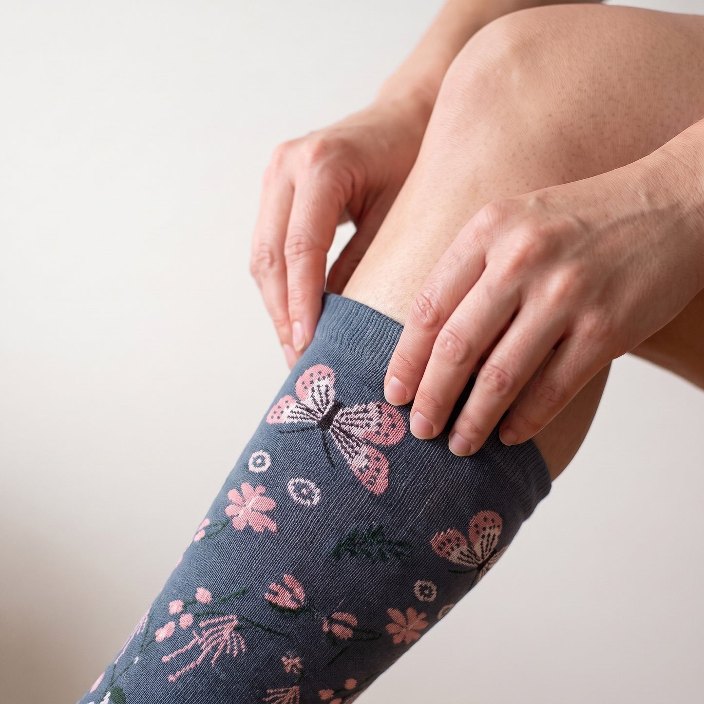 Floral Navy