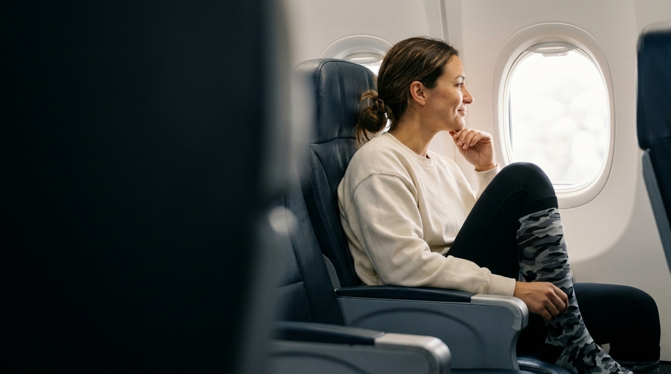 Land with legs that feel as fresh as when you took off.